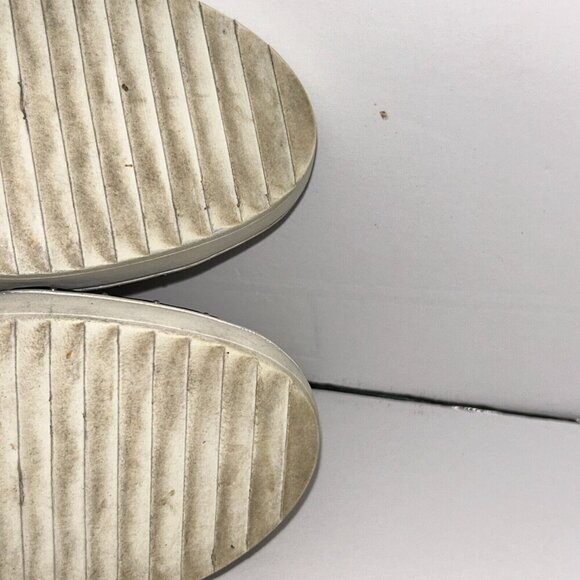 Halogen Loafers Black Suede Leather Silver Studded Slip On Womens Sz 10 M - Picture 10 of 10